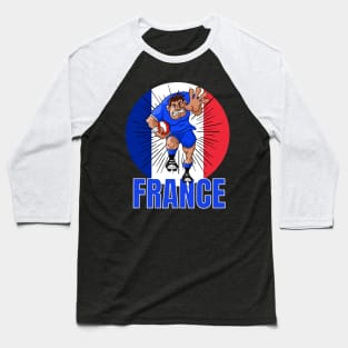 France Rugby Six Nations Baseball T-Shirt